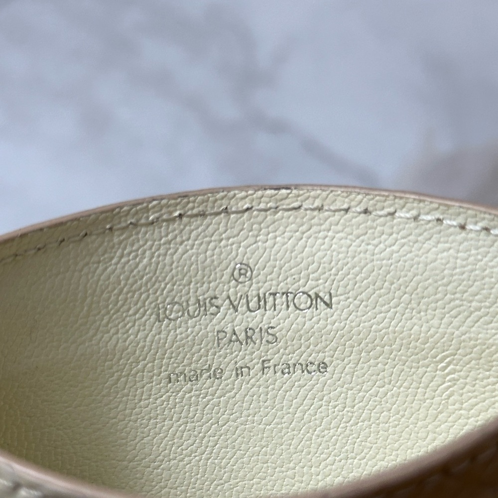 Rare Louis Vuitton Python Snakeskin Cardholder - image 3